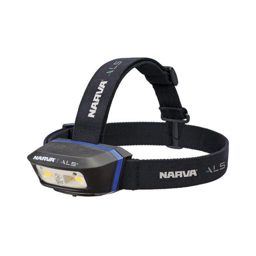 Narva LED Rechargeable ALS Head Lamp With Green & Red Functions 250 Lumens 71427