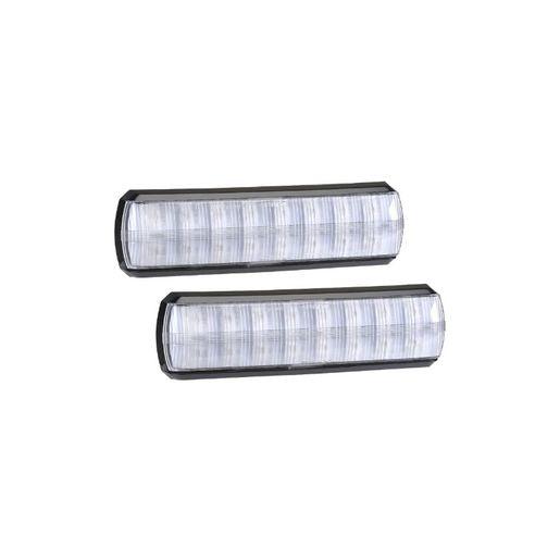Narva LED Slimline Rear Stop/Tail/Indicator Lamp Red/Amber 10-30V Twin Pack 93810BL2