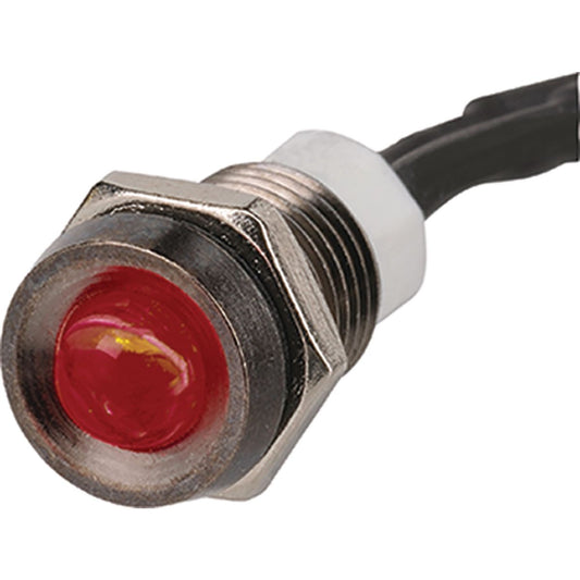 Narva LED Pilot Light Clear Lens Red 12V 62084BL
