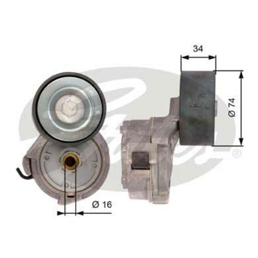 Gates HD Tensioner 38559