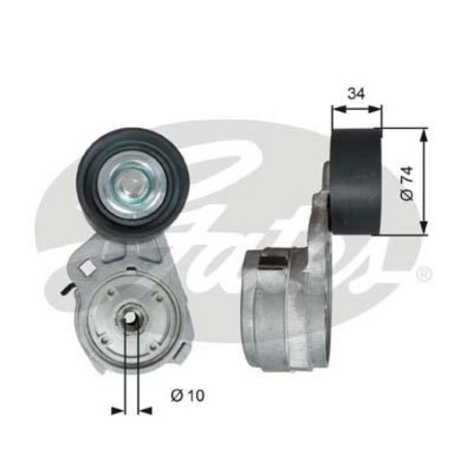 Gates HD Tensioner 38583