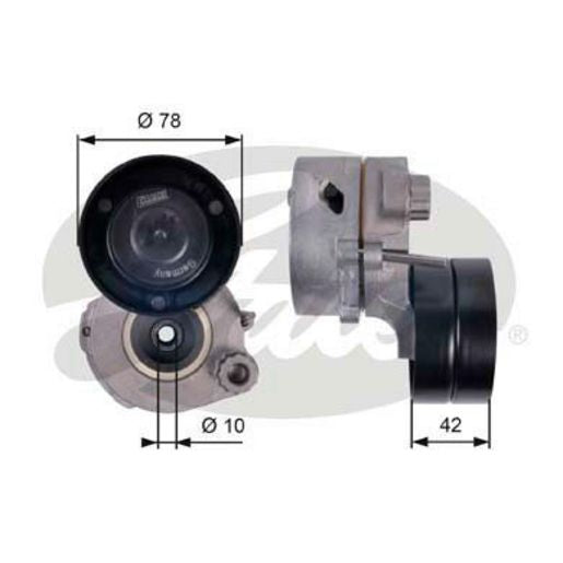 Gates HD Tensioner 38662