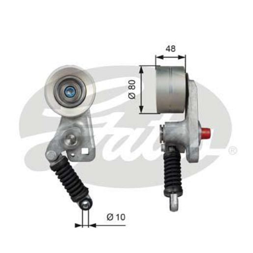 Gates HD Tensioner 38705