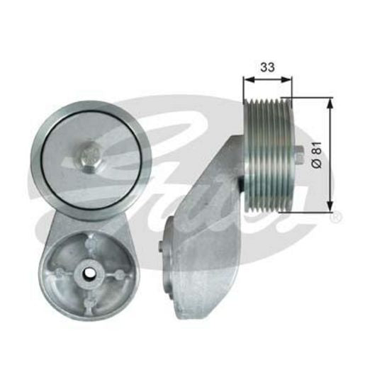 Gates HD Tensioner 38711