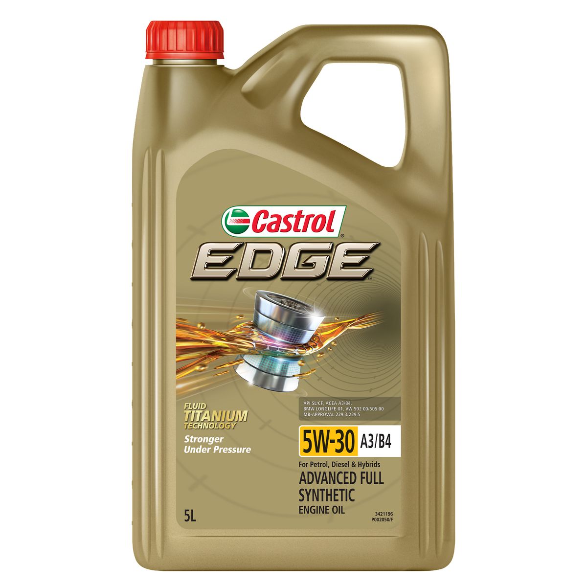 Castrol EDGE 5W-30 A3 B4 Engine Oil 5L 3421196
