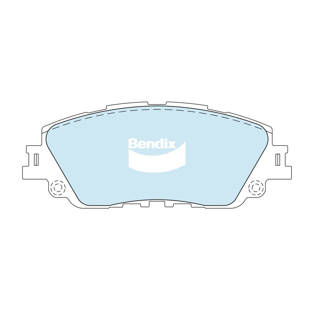 Bendix General CT Brake Pad Set DB2449 GCT