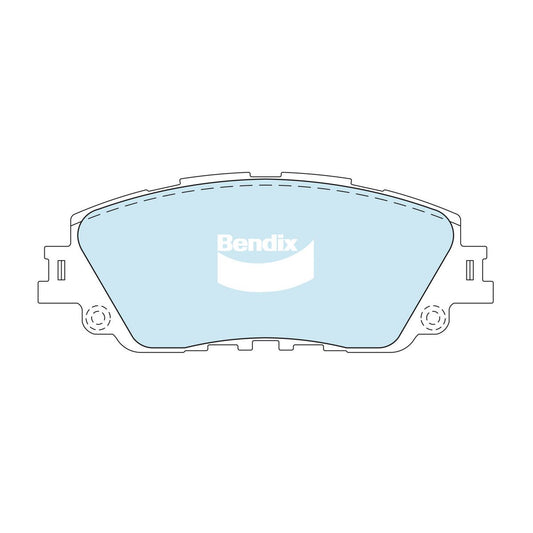 Bendix General CT Brake Pad Set DB2449 GCT