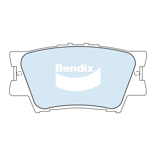 Bendix 4x4 Brake Pad Set Rear DB1832 -4WD