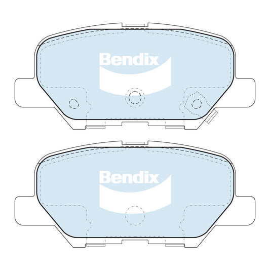 Bendix 4x4 Brake Pad Set Rear DB2294 -4WD