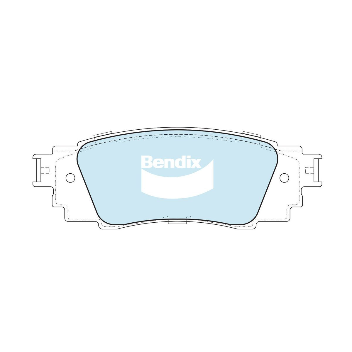 Bendix General CT Brake Pad Set DB2469 GCT
