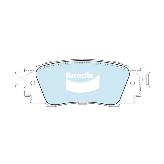 Bendix General CT Brake Pad Set DB2469 GCT