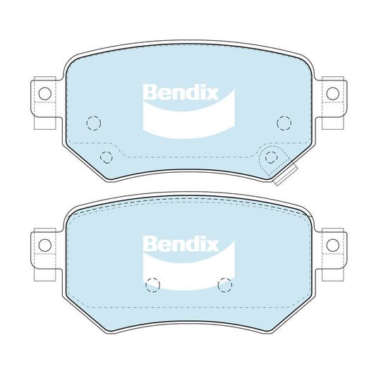 Bendix General CT Brake Pad Set DB2425 GCT
