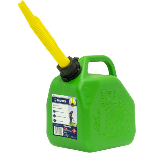 Scepter Two Stroke Fuel Can 5L Green