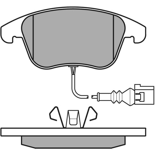 MEYLE PD Brake Pad Set Front 025 243 3219/PD