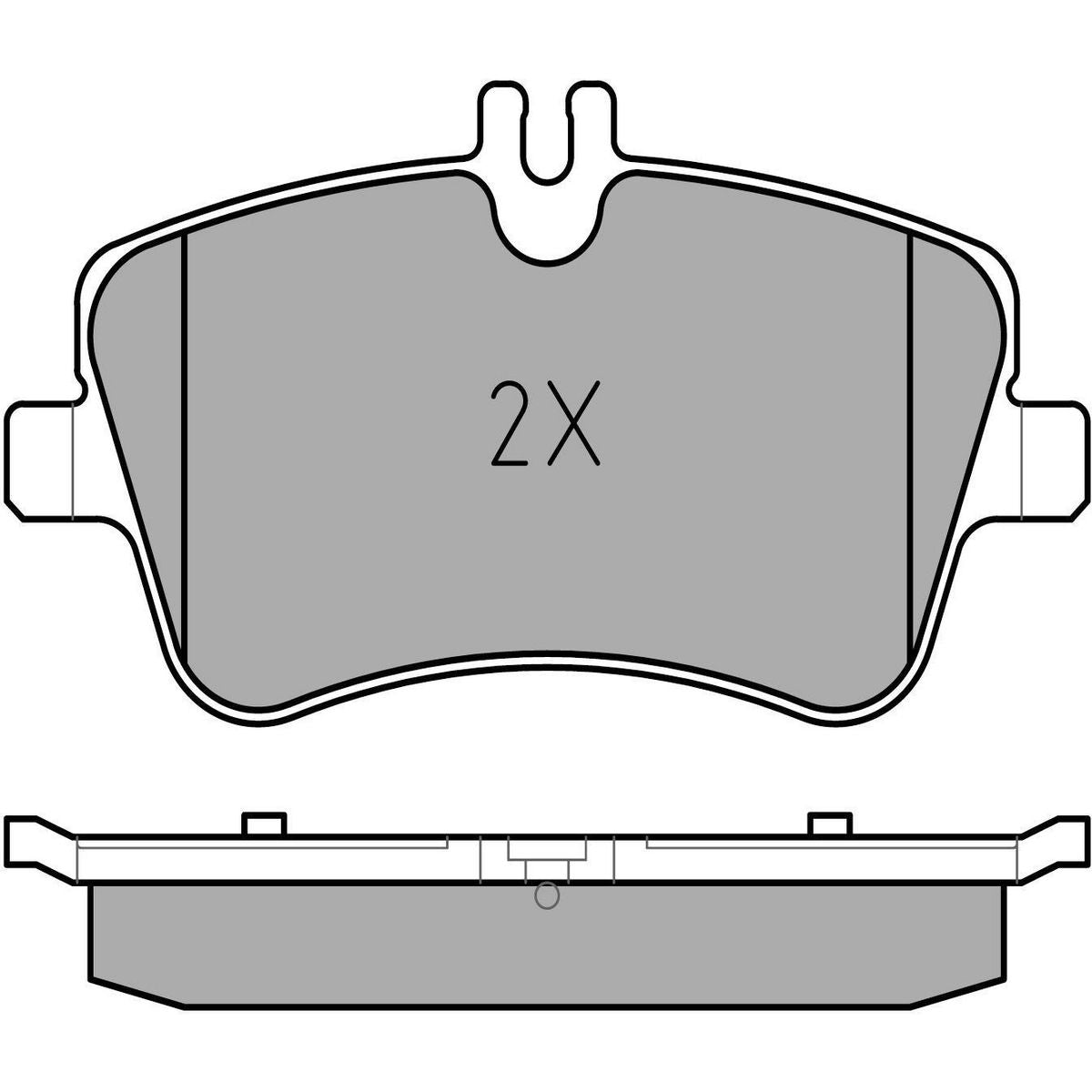 MEYLE PD Brake Pad Set Front 025 231 4419/PD