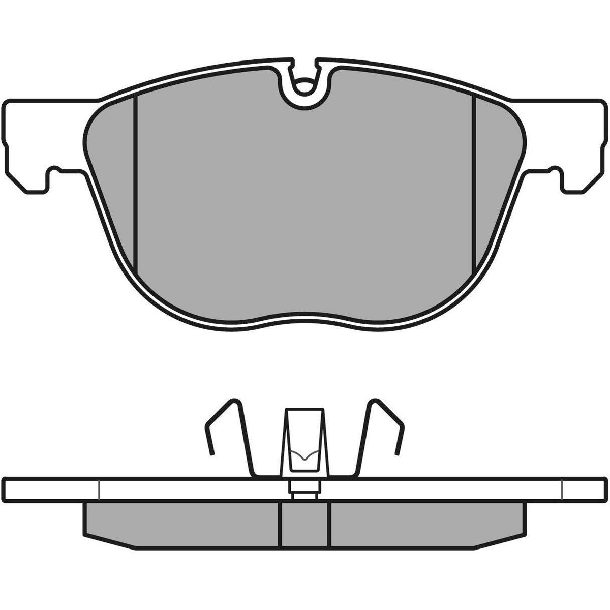 MEYLE PD Brake Pad Set Front 025 241 7019/PD