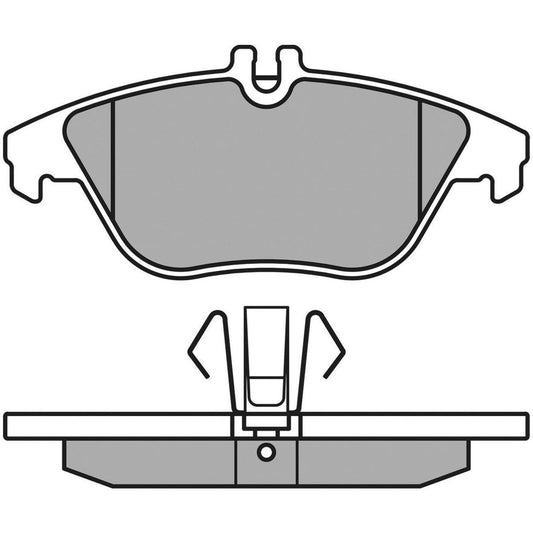 MEYLE Original Brake Pad Set Rear 025 242 5317