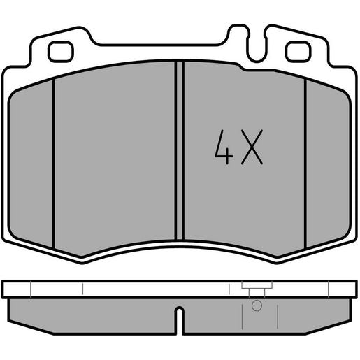 MEYLE PD Brake Pad Set Front 025 237 4517/PD