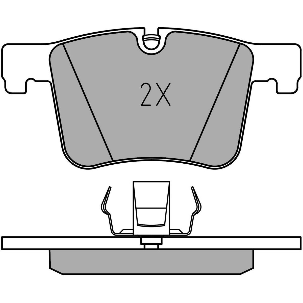 MEYLE PD Brake Pad Set Front 025 251 9919/PD