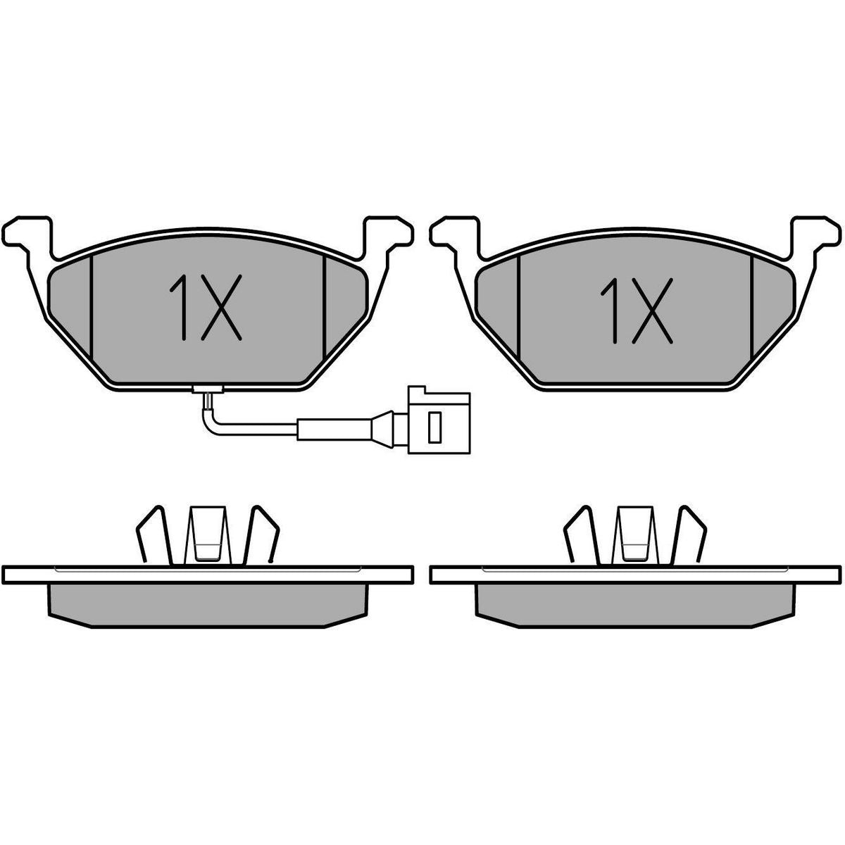 MEYLE PD Brake Pad Set Front 025 231 3119/PD
