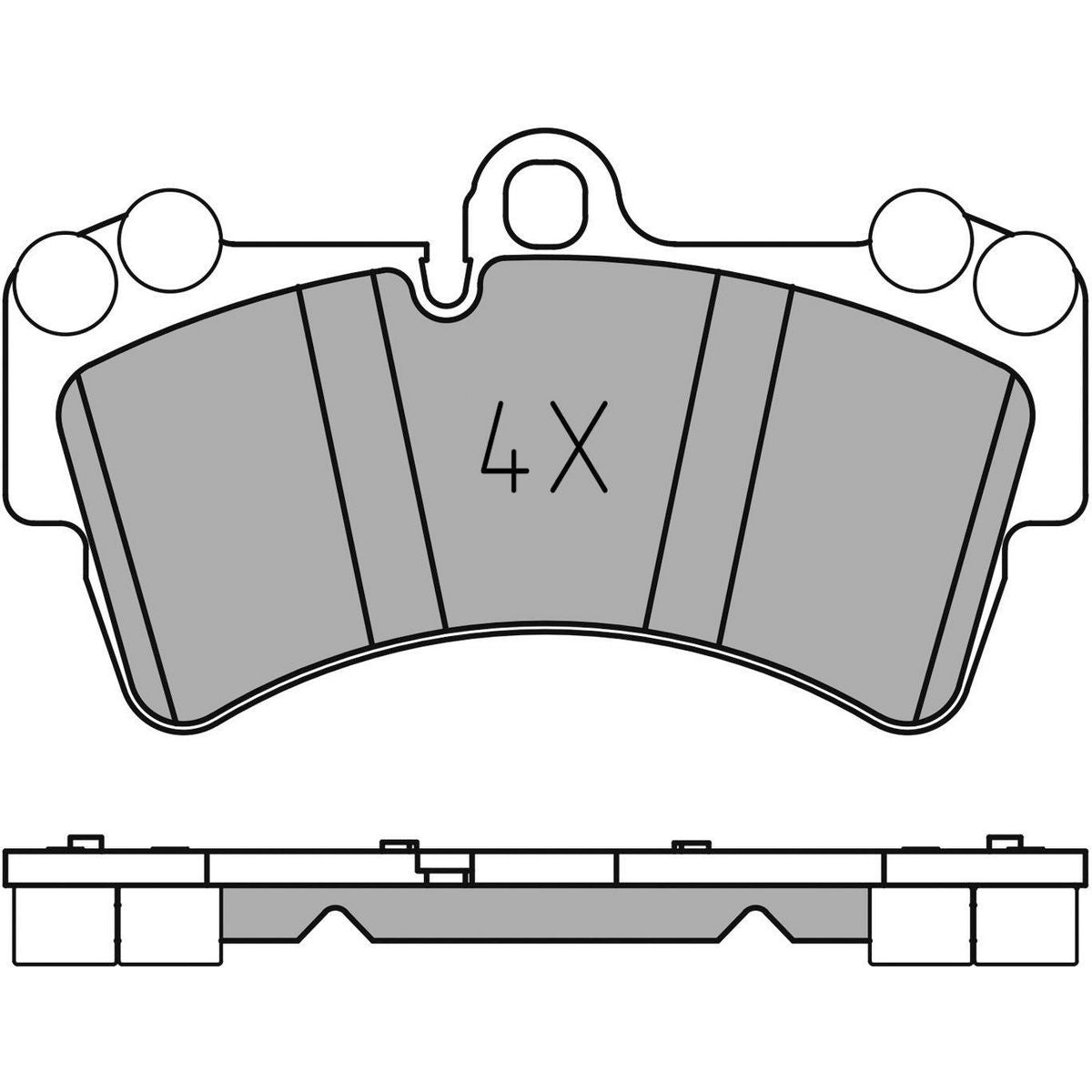 MEYLE PD Brake Pad Set Front 025 236 9317/PD