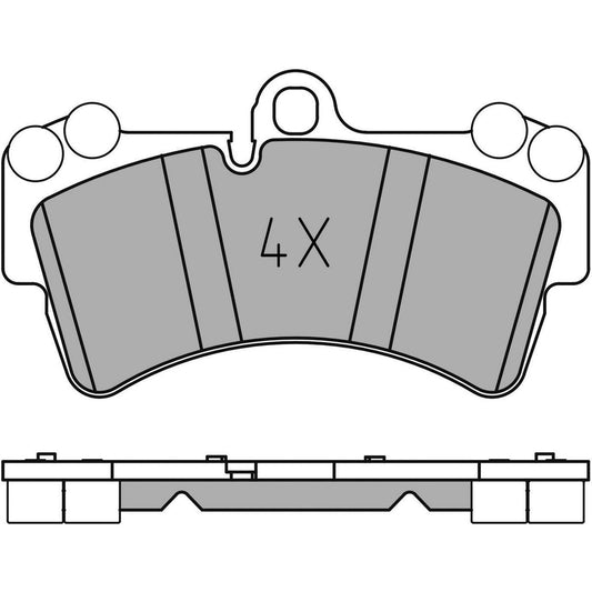 MEYLE PD Brake Pad Set Front 025 236 9317/PD