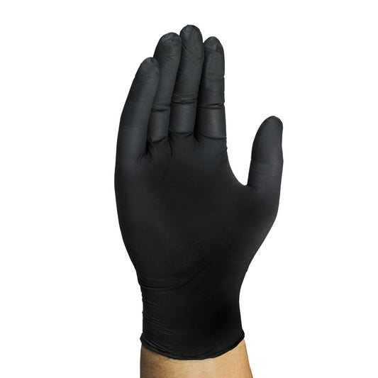 Mechanix Wear Nitrile Disposable Gloves Black XL 100pk