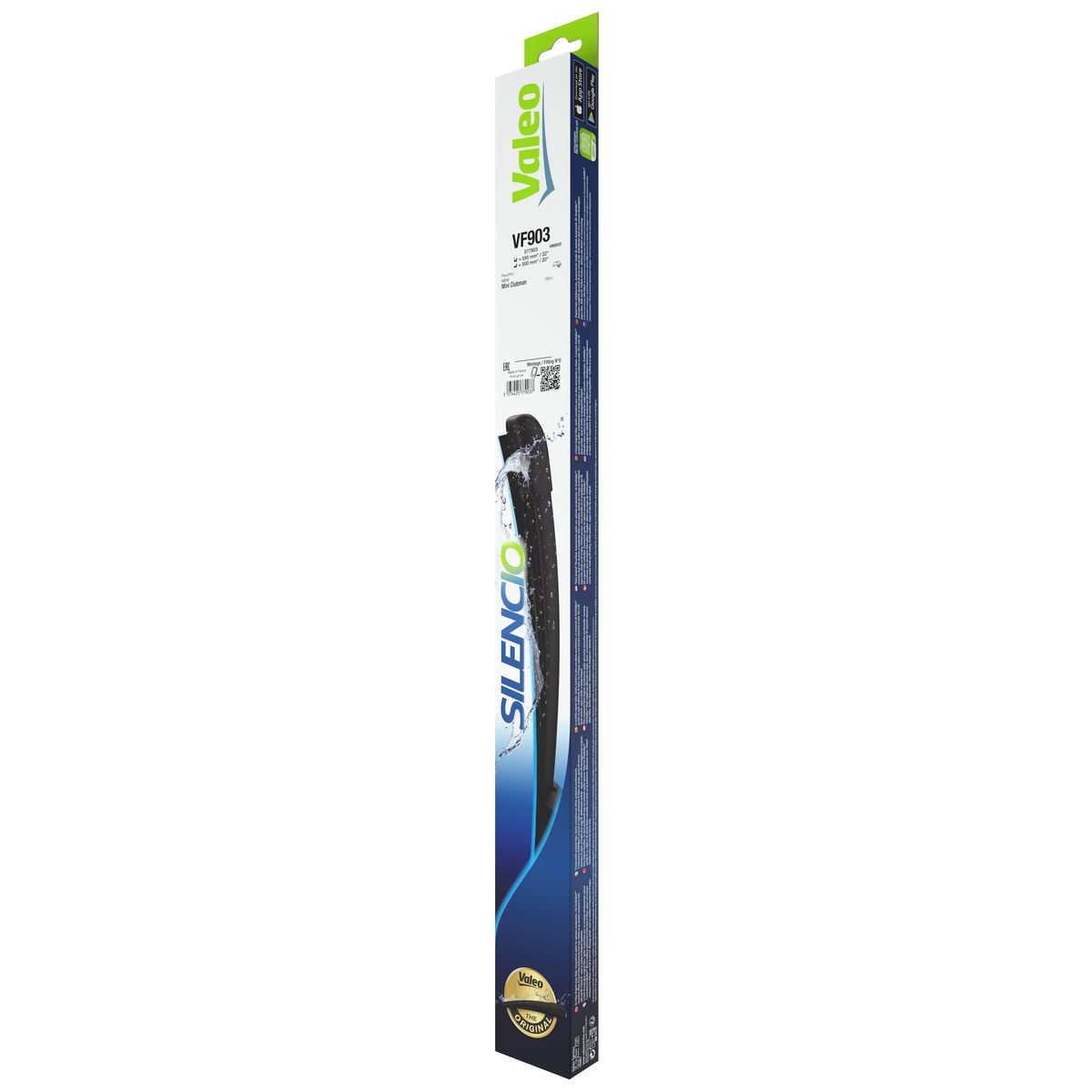 Valeo Silencio Wiper Blade Set Front VF903 577903