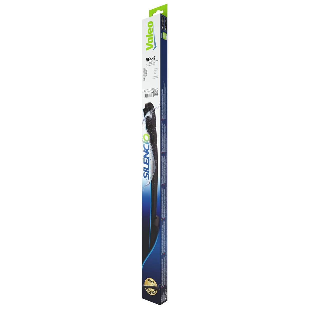 Valeo Silencio Wiper Blade Set Front VF487 574687