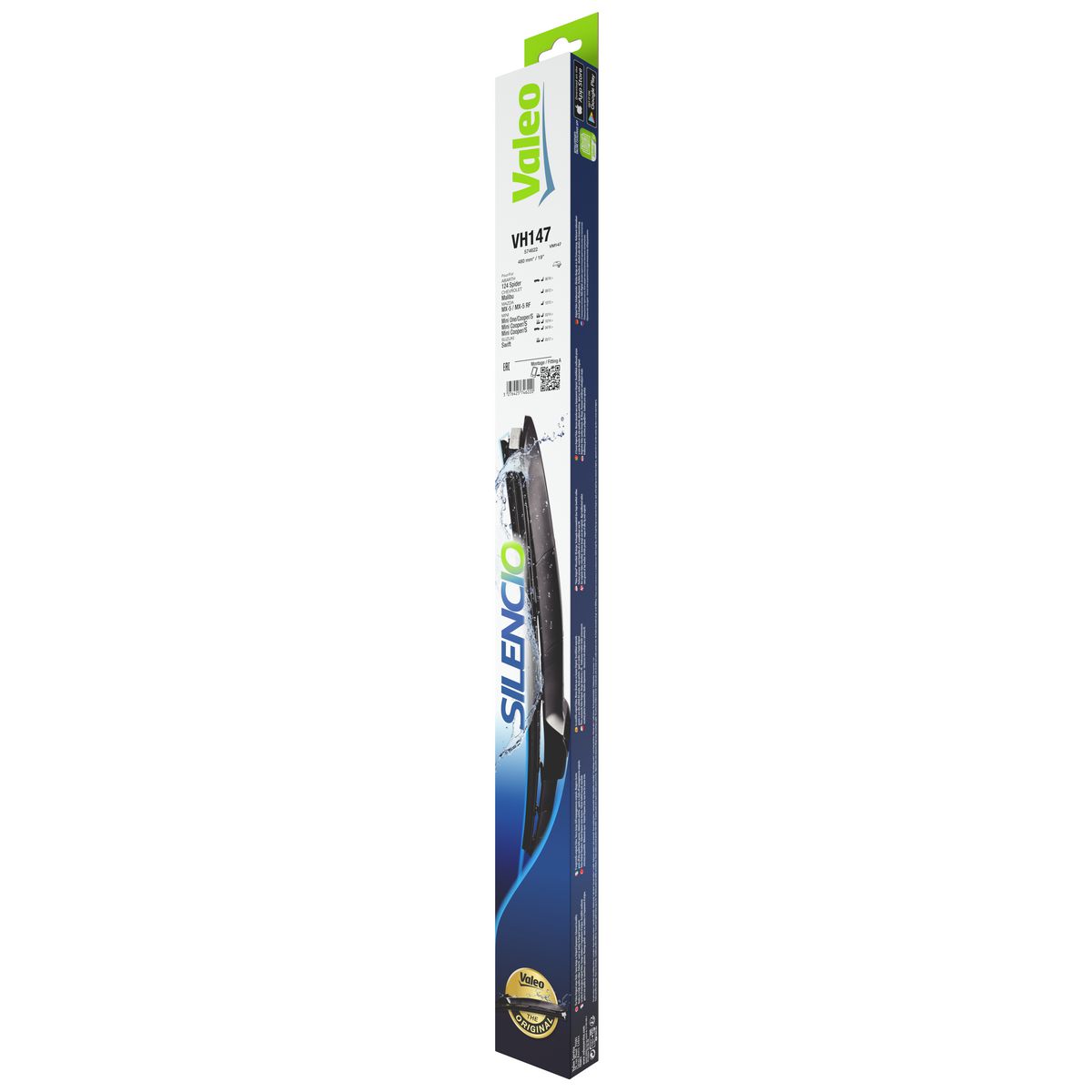 Valeo Silencio Hybrid Wiper Blade 480mm VH147 574622
