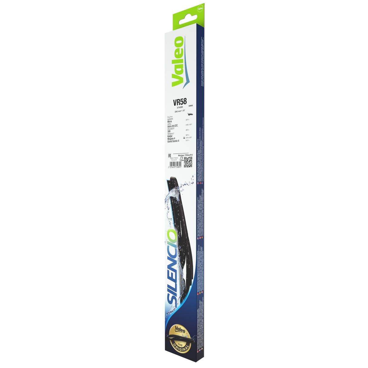 Valeo Silencio Wiper Blade Rear VR58 574089