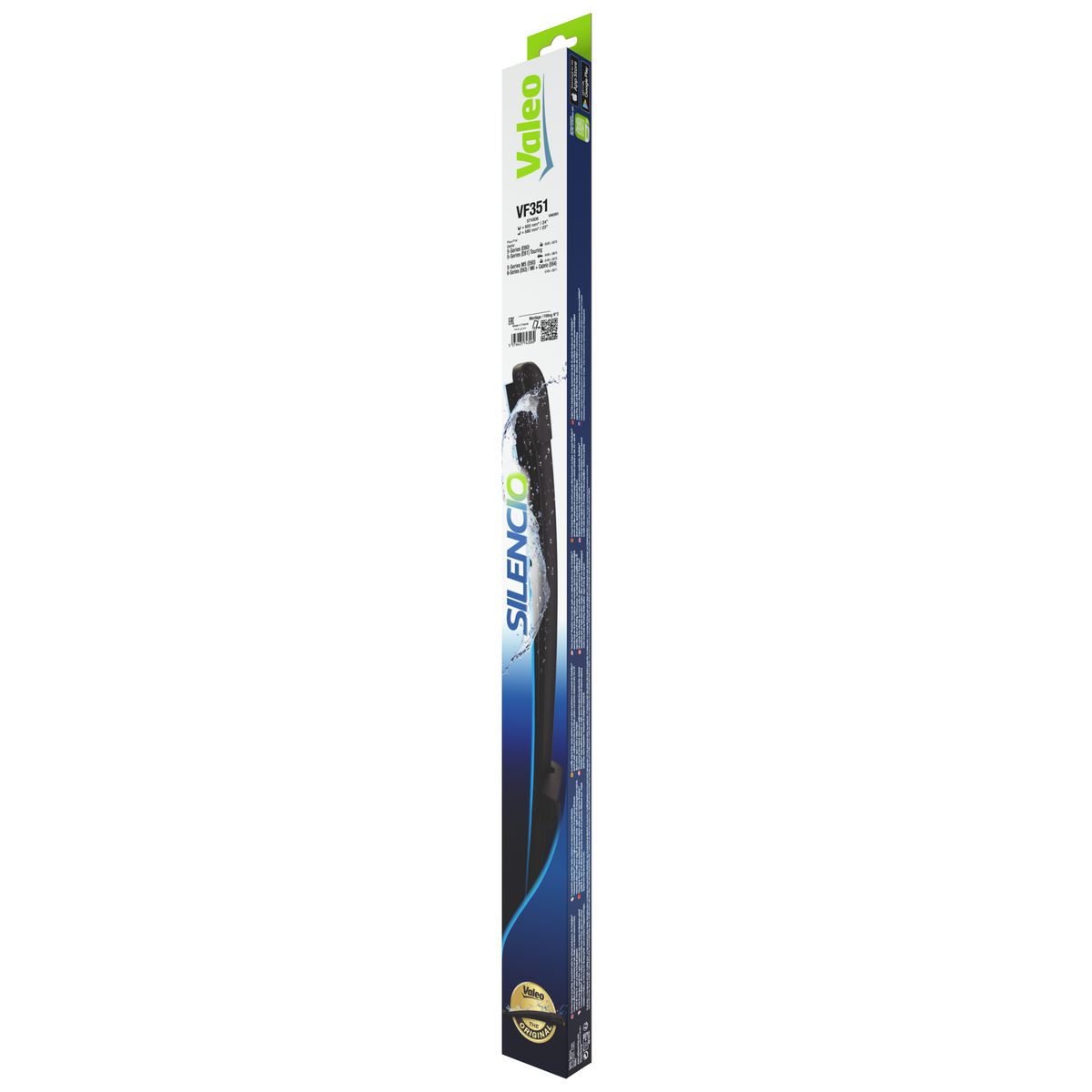 Valeo Silencio Wiper Blade Set Front VF351 574306