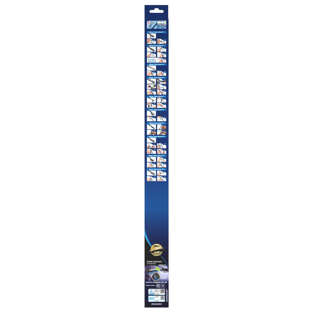 Valeo Silencio Wiper Blade Set Front VF351 574306