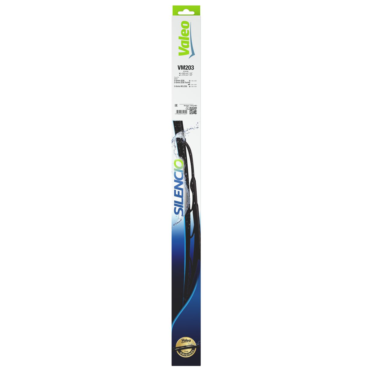 Valeo Silencio Wiper Blade Set Front VM203 574162