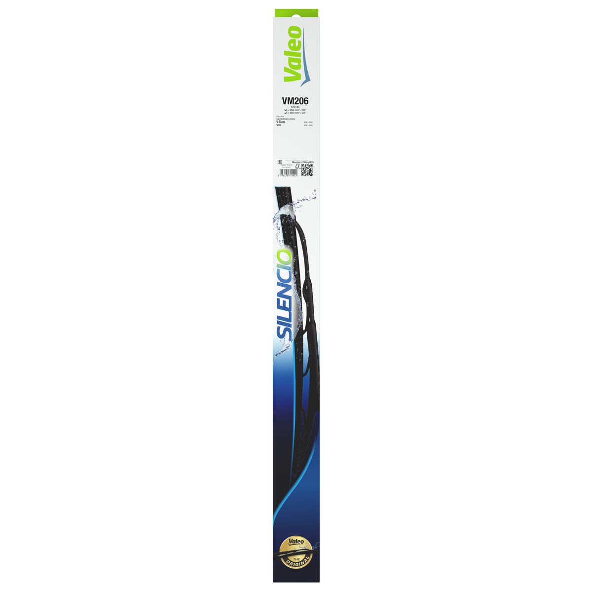 Valeo Silencio Wiper Blade Set Front VM206 574194