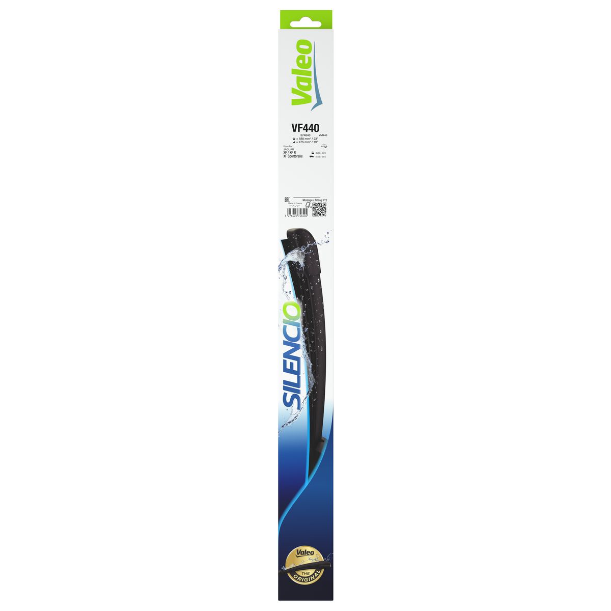Valeo Silencio Wiper Blade Set Front VF440 574640