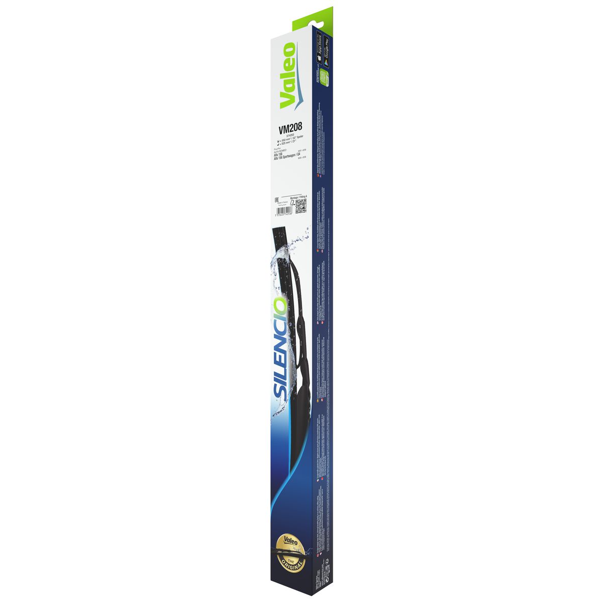 Valeo Silencio Wiper Blade Set Front VM208 574253