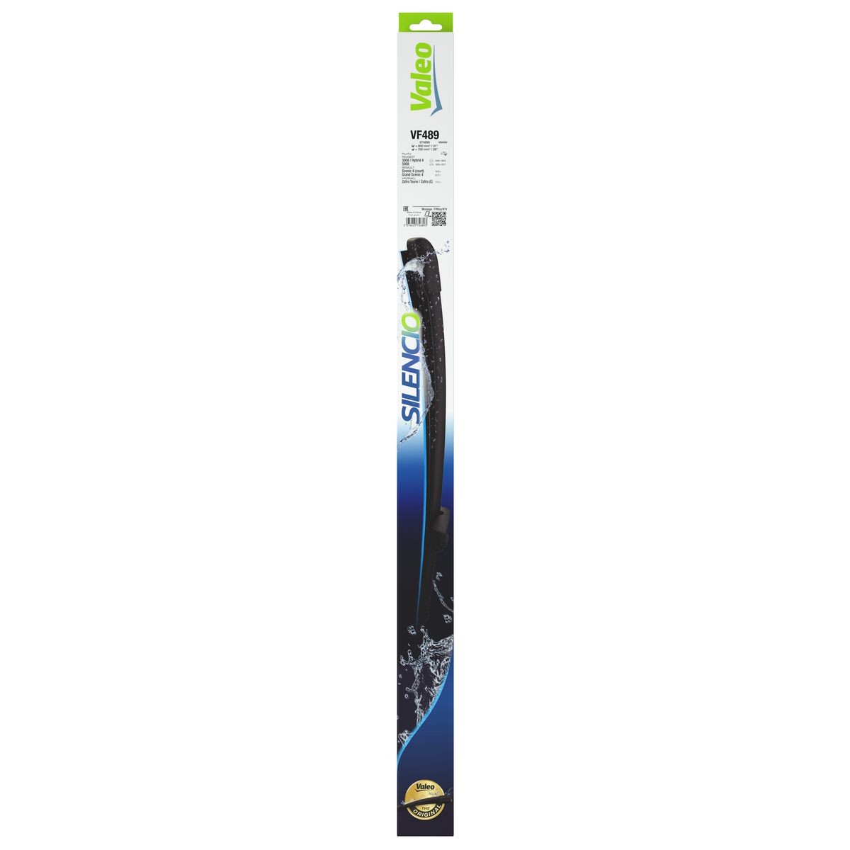 Valeo Silencio Wiper Blade Set Front VF489 574689