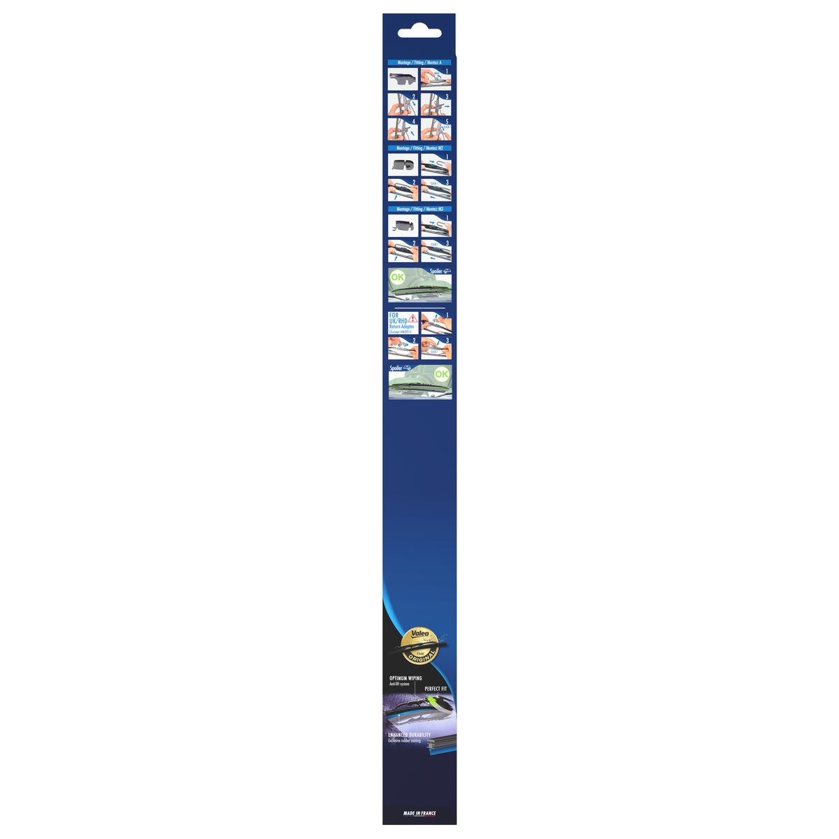 Valeo Silencio Wiper Blade Set Front VM208 574253