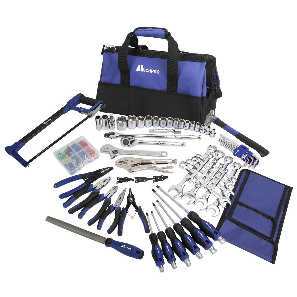 Mechpro Adventure Tool Kit Metric 179pc w/Spare Fuses & Terminals MP223KCRV