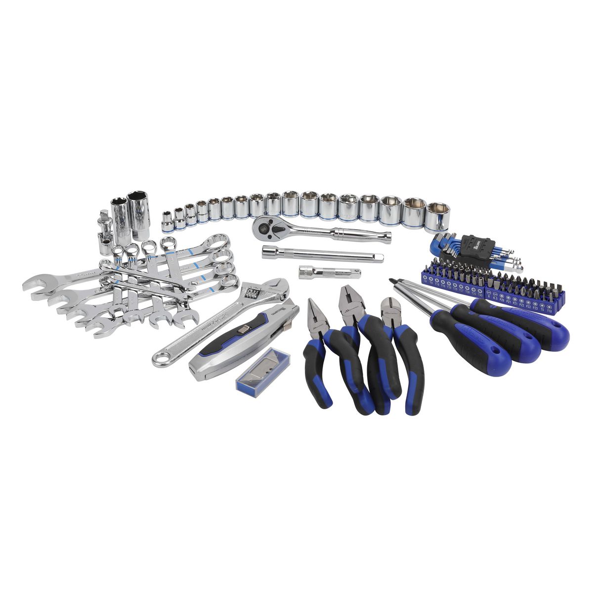 Mechpro Automotive Tool Kit Metric 3/8In Drive 120pc