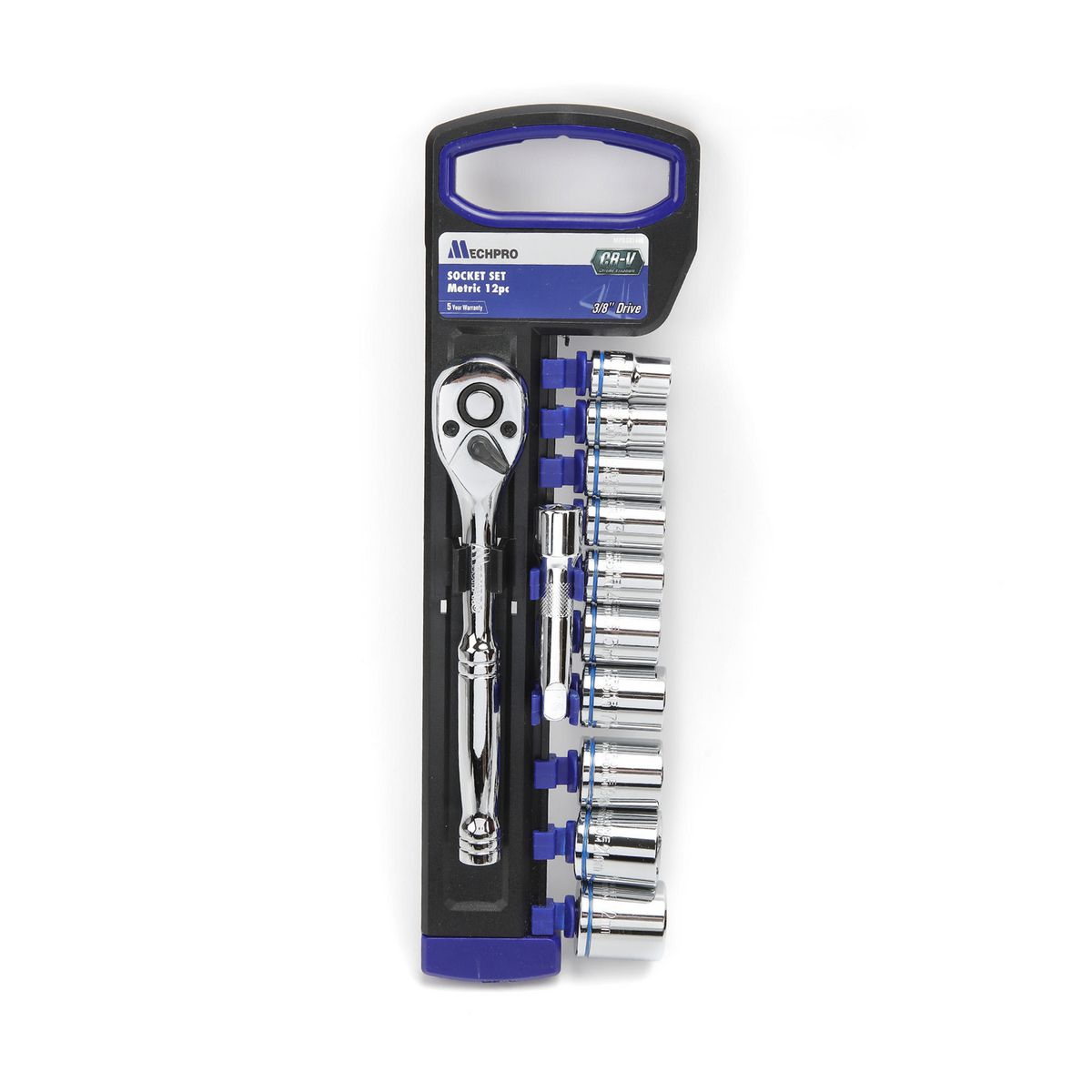 Mechpro Socket Set Metric 3/8In Drive 14pc