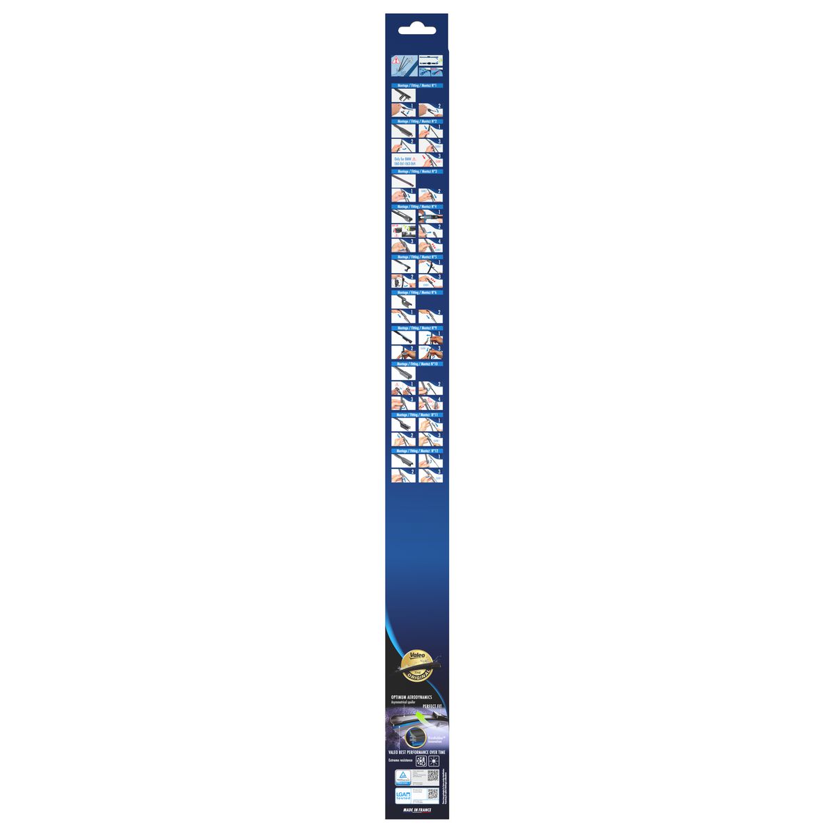 Valeo Silencio Wiper Blade Set Front VF400 574309