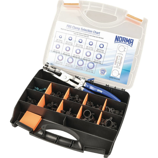 Norma Fbs Springband 105 Piece Grab Kit Pliers Included FBS105GK