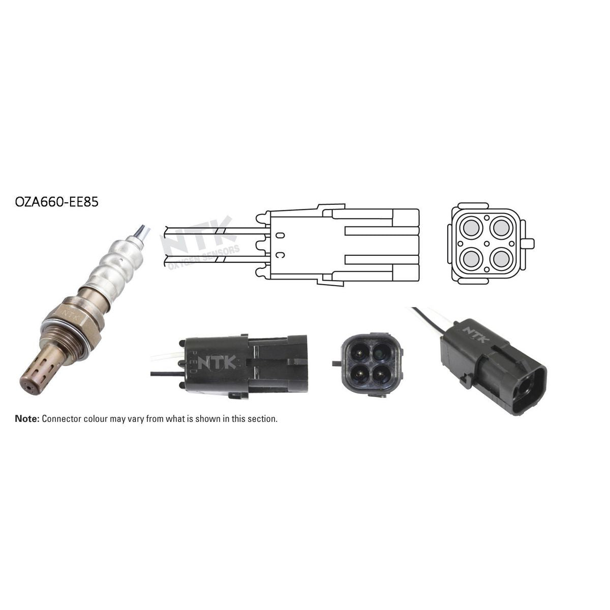 NTK Oxygen Lambda Sensor OZA660-EE85