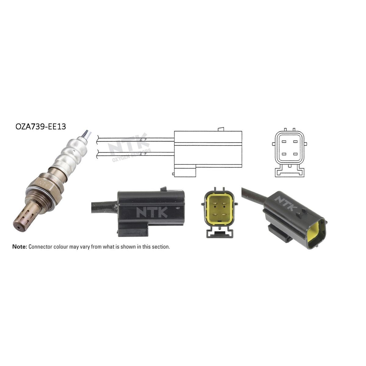 NTK Oxygen Lambda Sensor OZA739-EE13