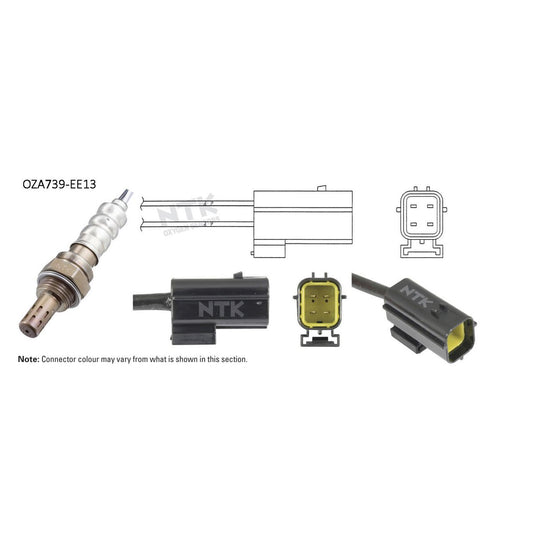 NTK Oxygen Lambda Sensor OZA739-EE13