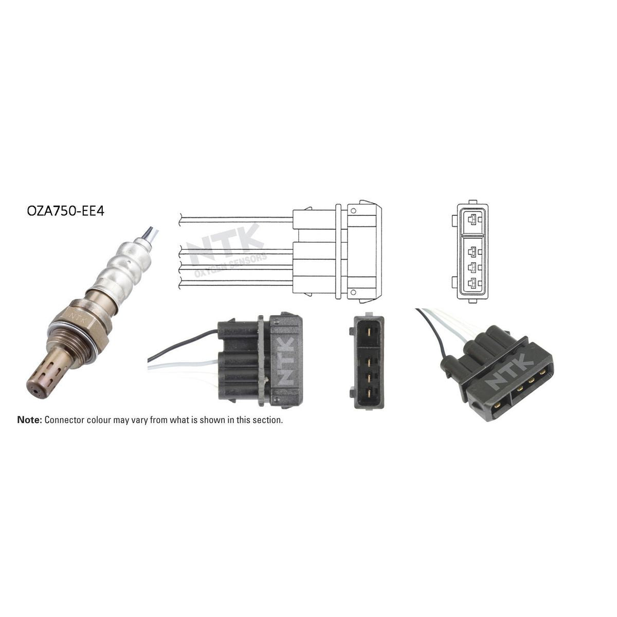 NTK Oxygen Lambda Sensor OZA750-EE4