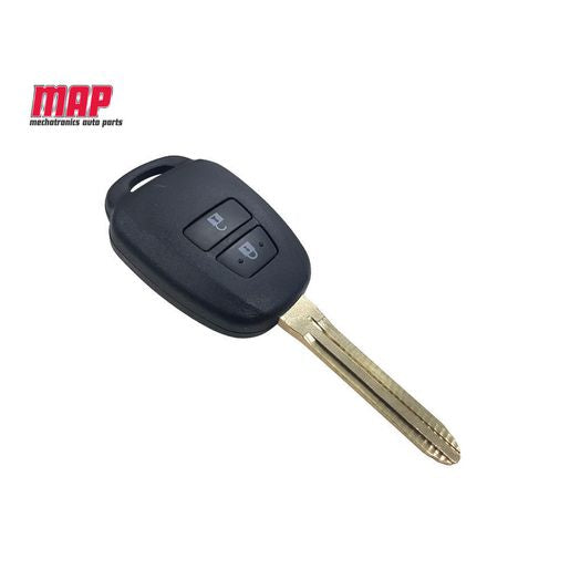 MAP Car Remote Shell & Buttons (2 Button) fits Toyota KF410