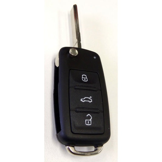 MAP Car Remote Shell (3 Button) fits VW KF123